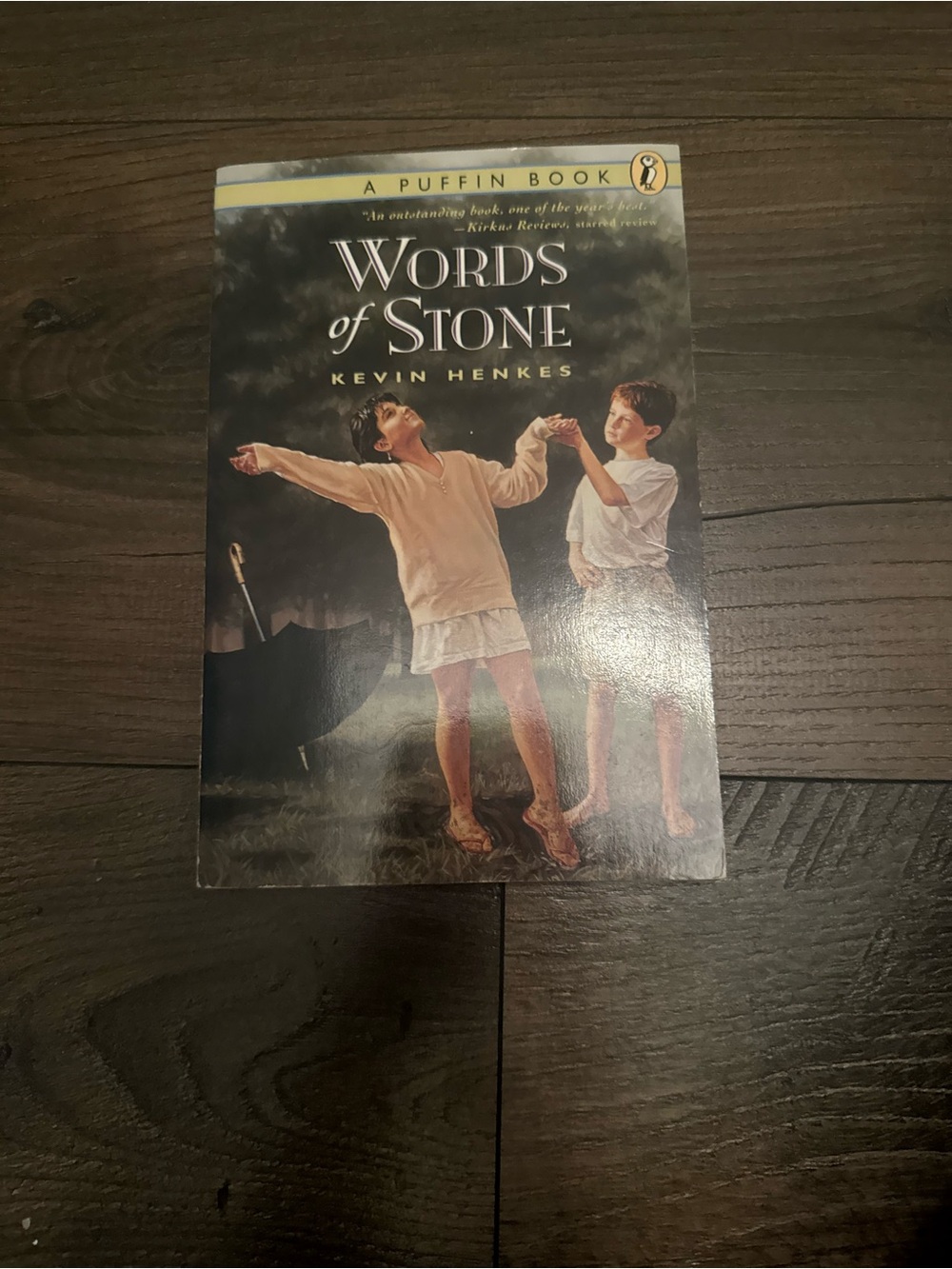 Words of Stone by Kevin Henkes - Black Cover ( Book)